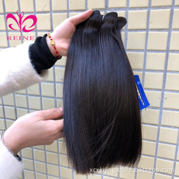 REINE wholesale 12a grade super double drawn raw virgin hair cuticle aligned 100% Brazilian bone straight Vietnamese human hair